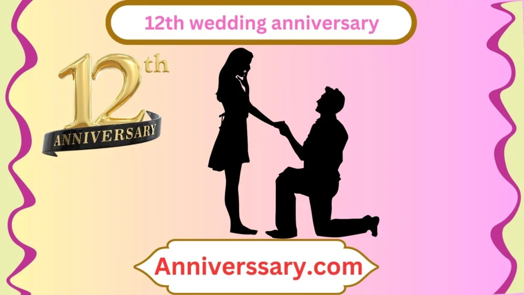 12th wedding anniversary