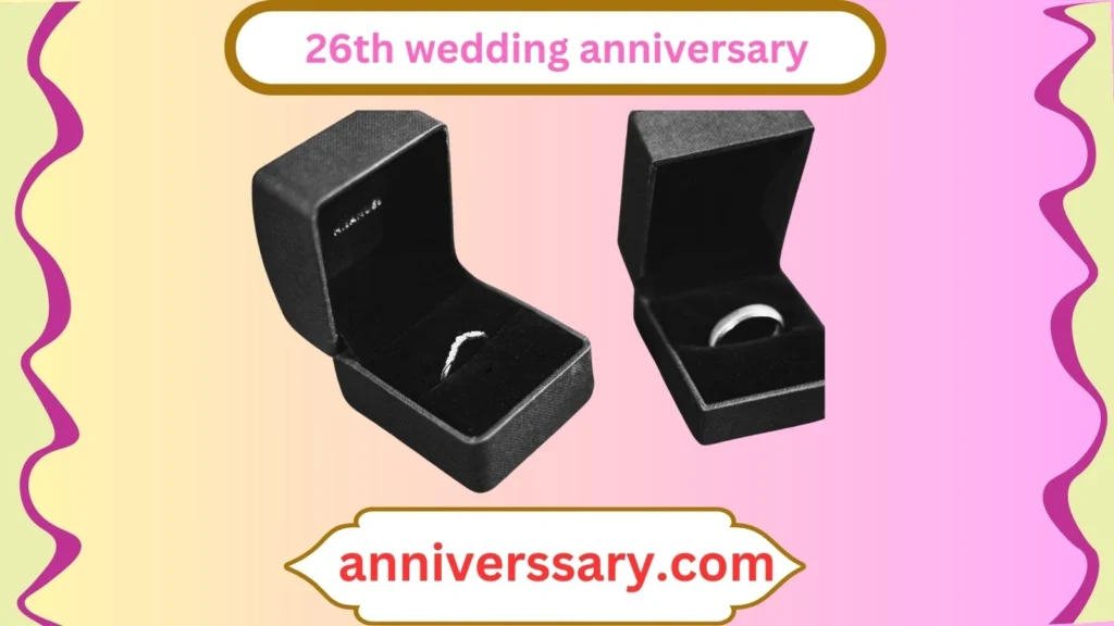 26th wedding anniversary