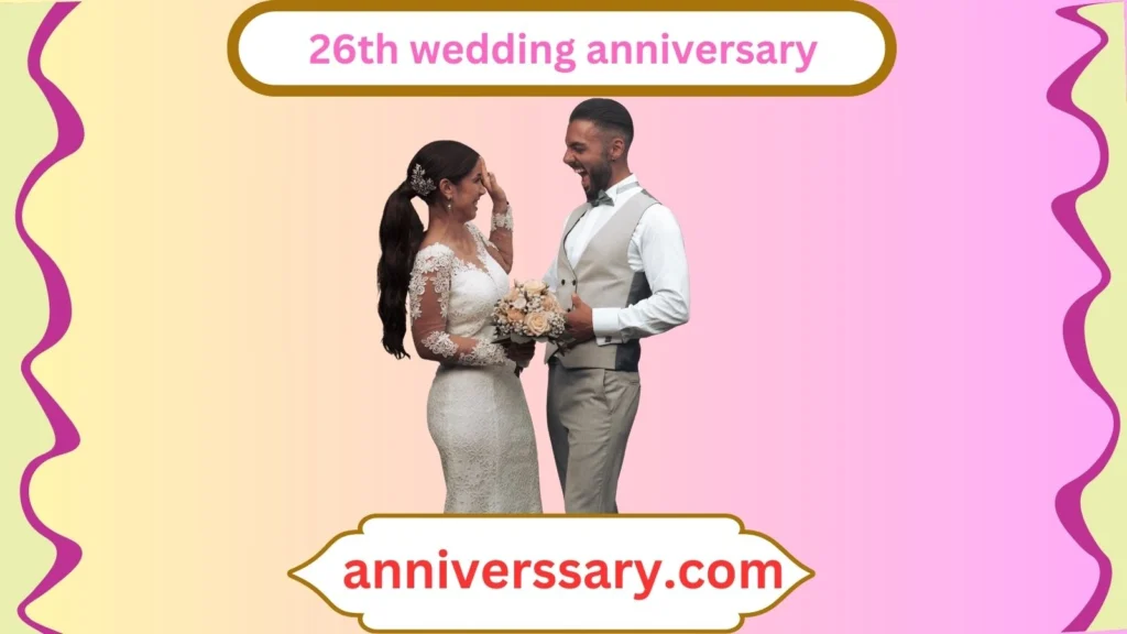 26th wedding anniversary