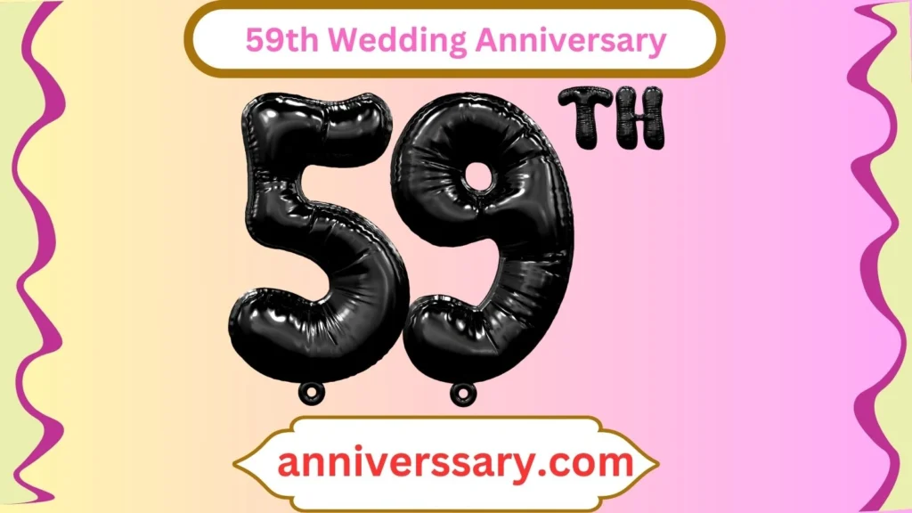 59th Wedding Anniversary