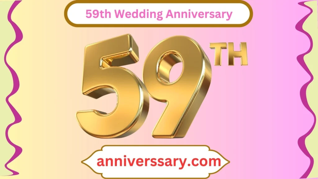 59th Wedding Anniversary