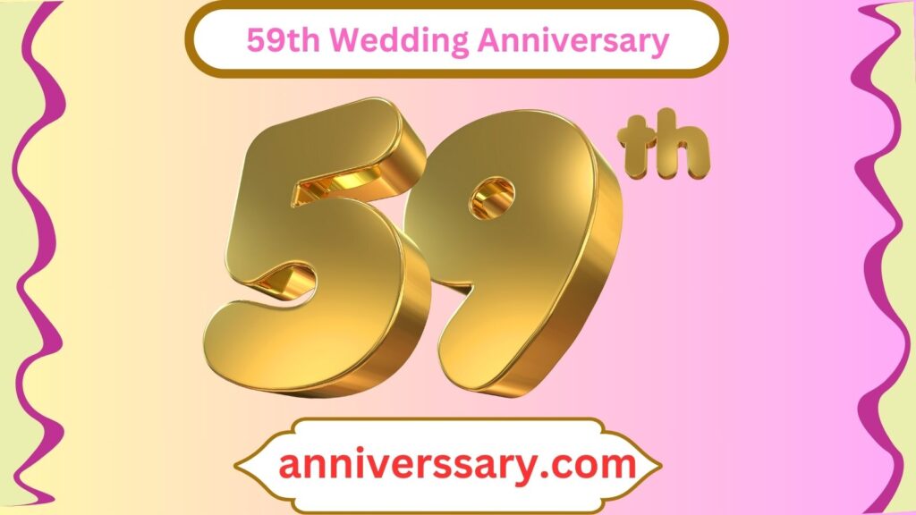 59th Wedding Anniversary