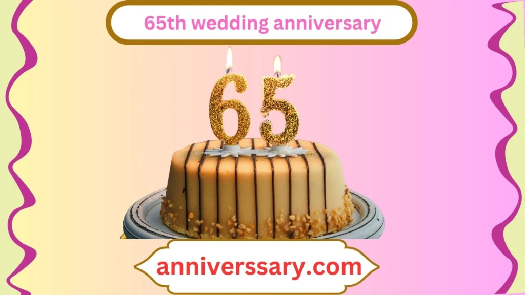 65th wedding anniversary