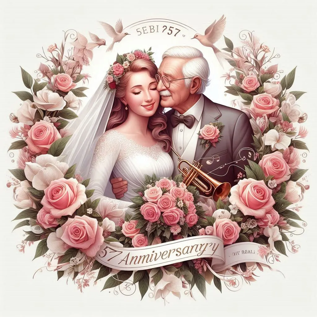 57th Wedding Anniversary