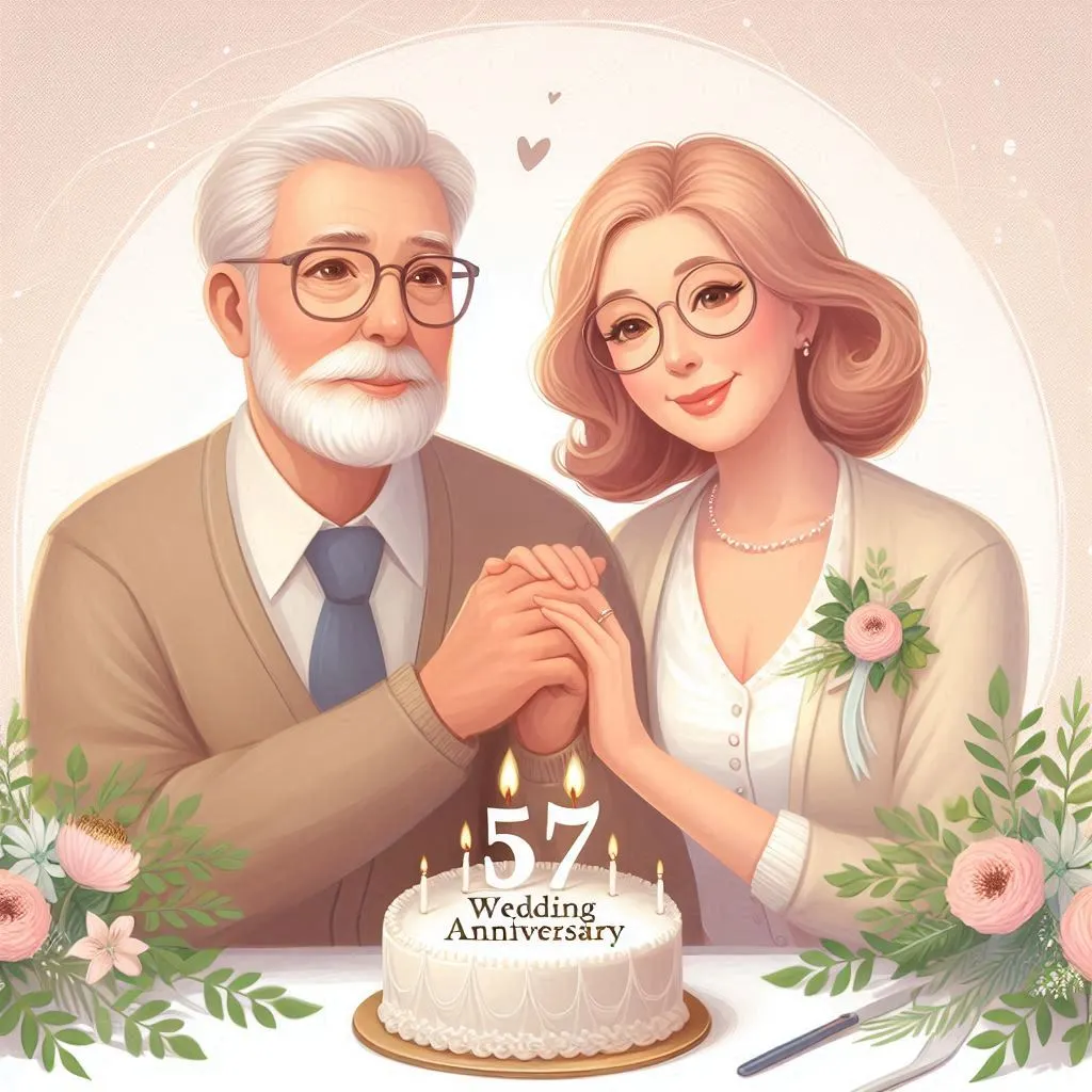 57th Wedding Anniversary
