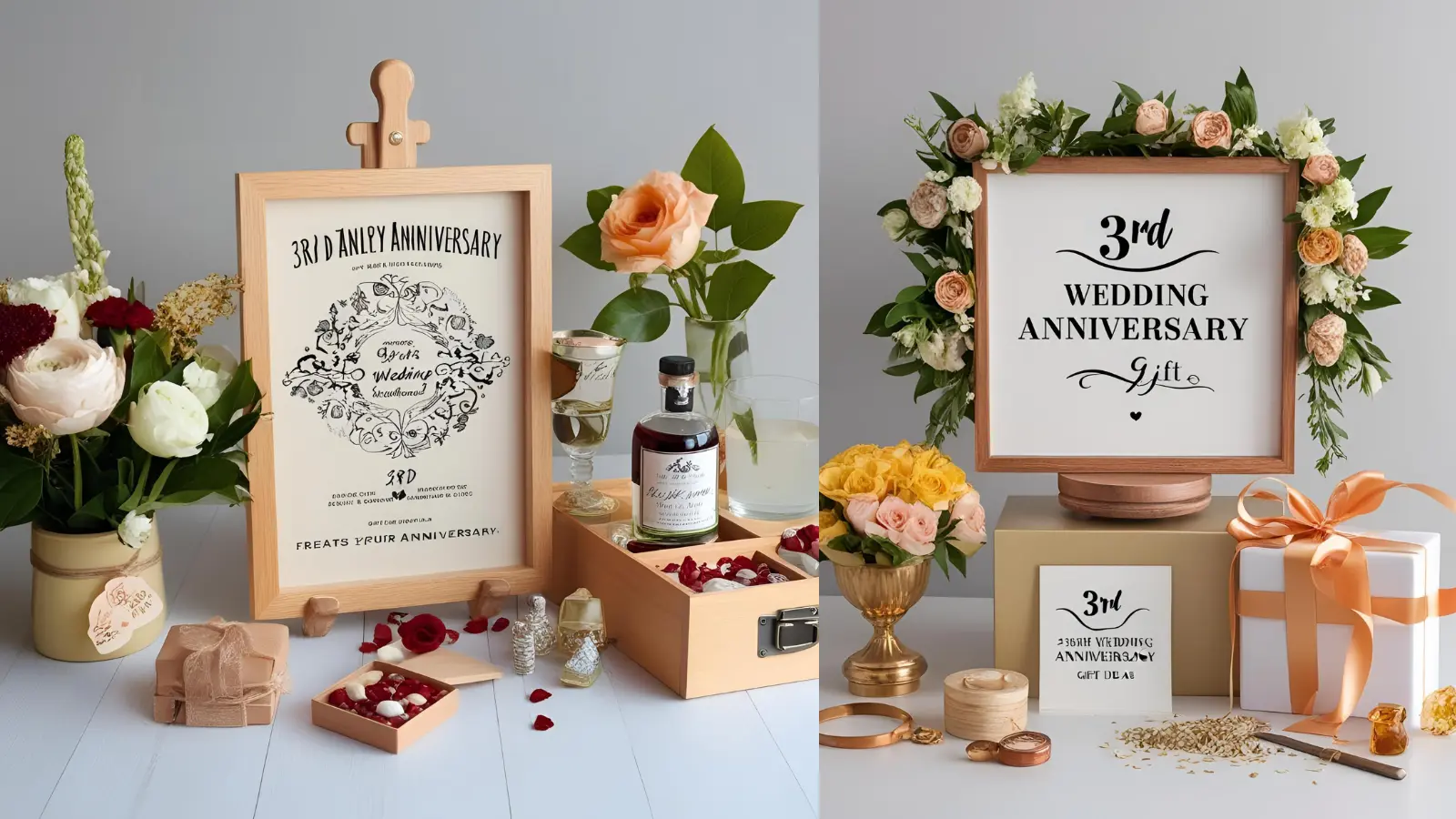 3rd Wedding Anniversary Gift Ideas