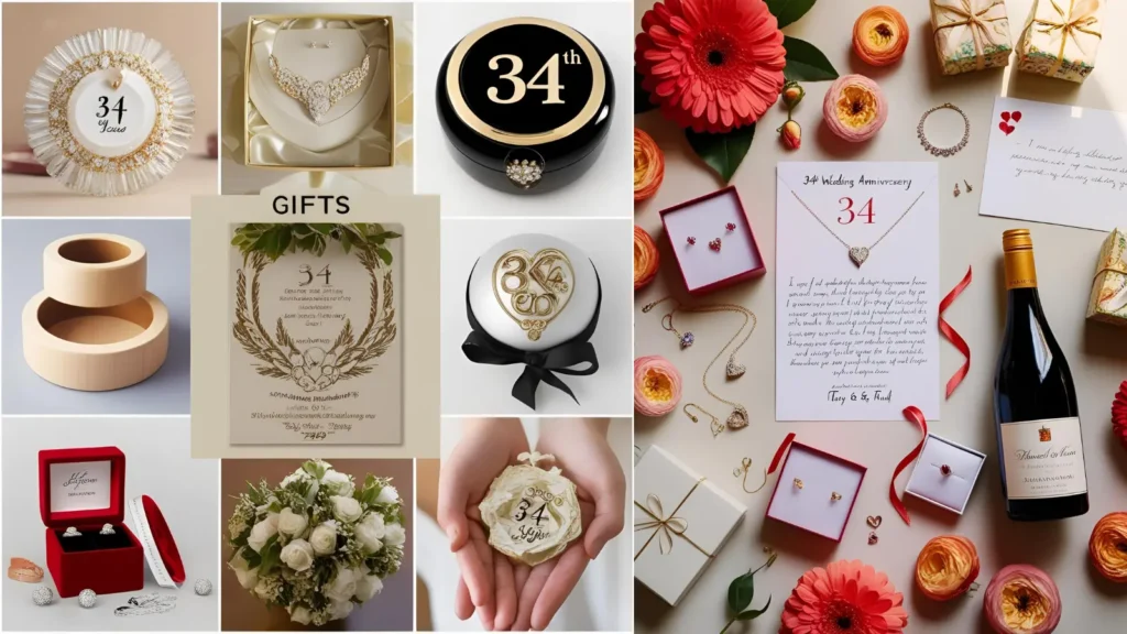 Gifts for 34th Wedding Anniversary