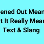 Greened Out Meaning