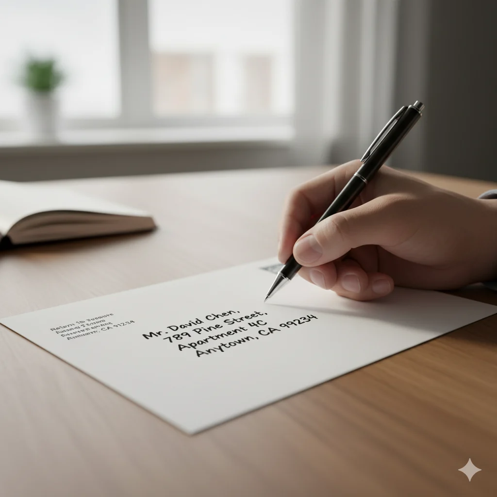 how to address an envelope