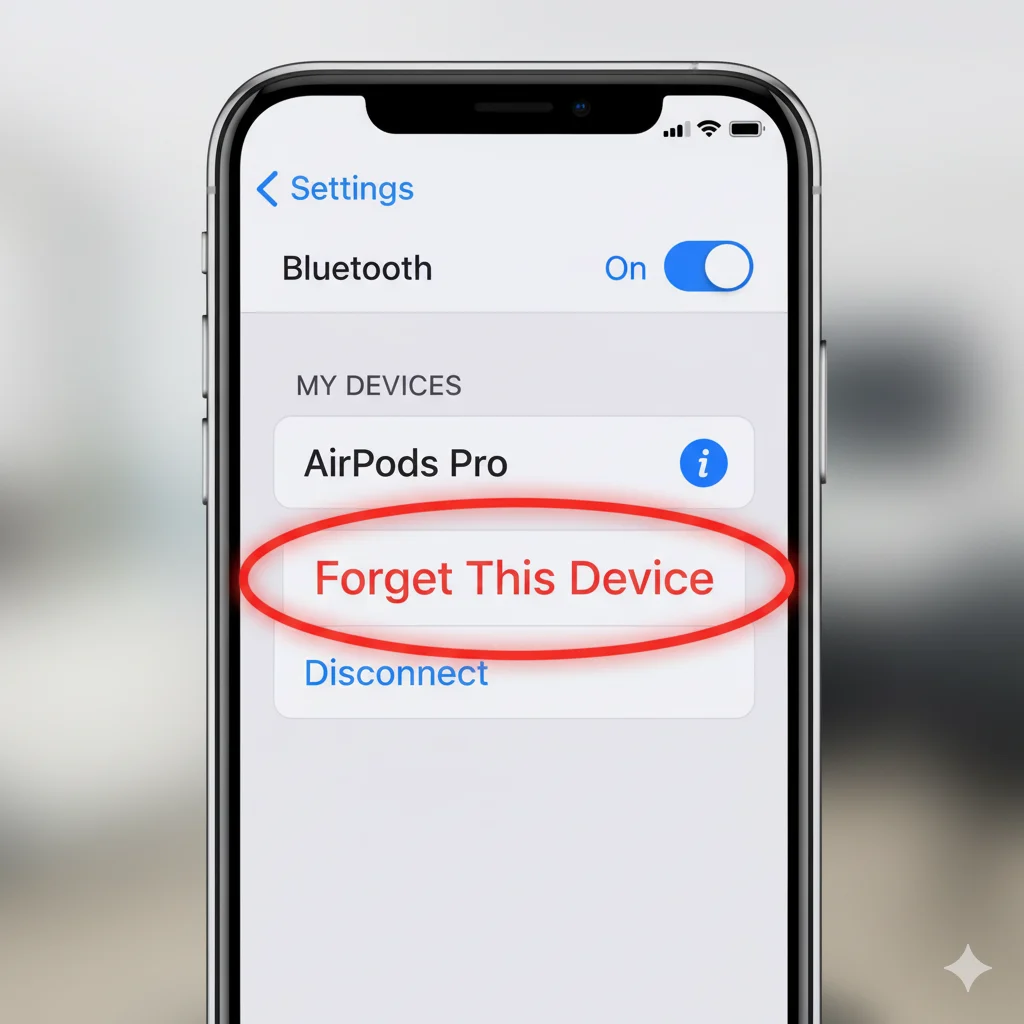 how to reset airpods