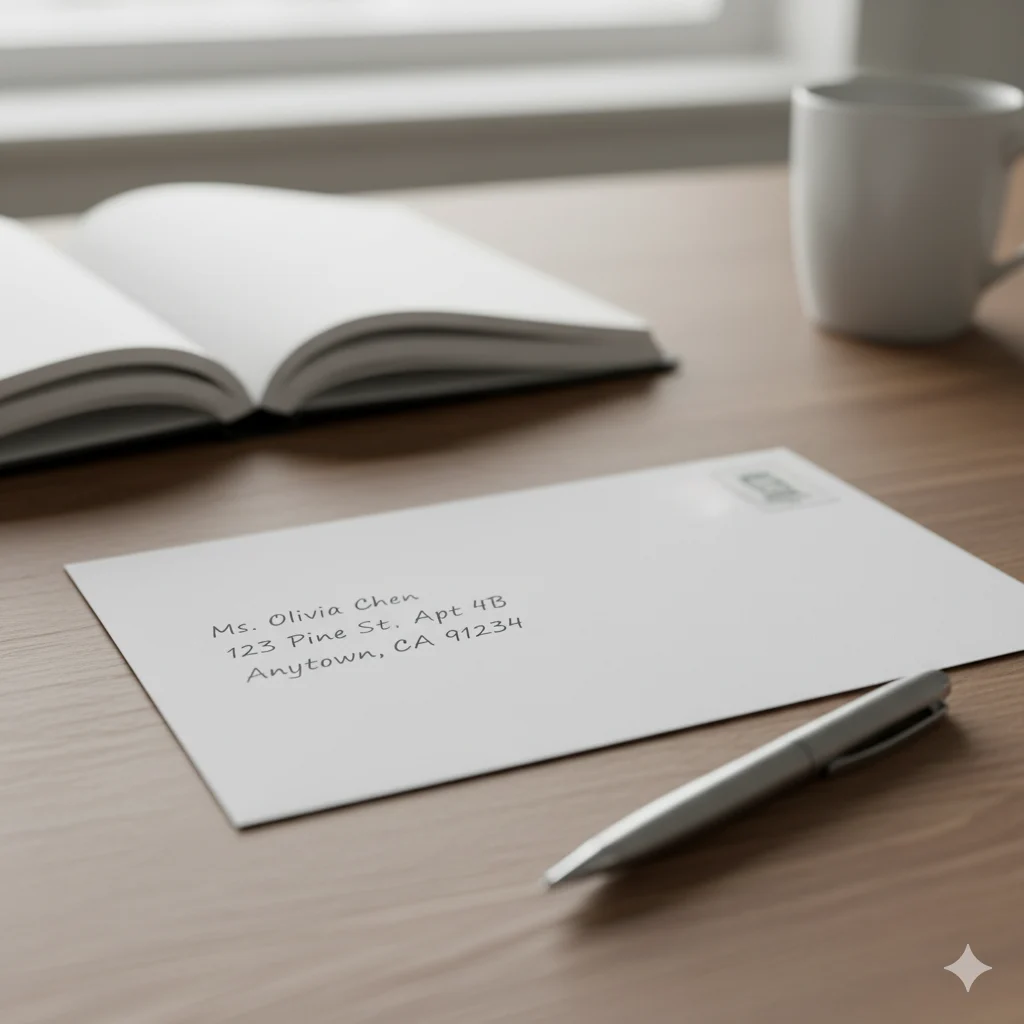 how to address an envelope