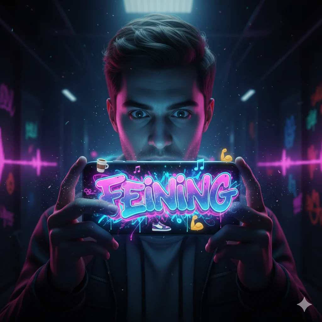 feining meaning slang