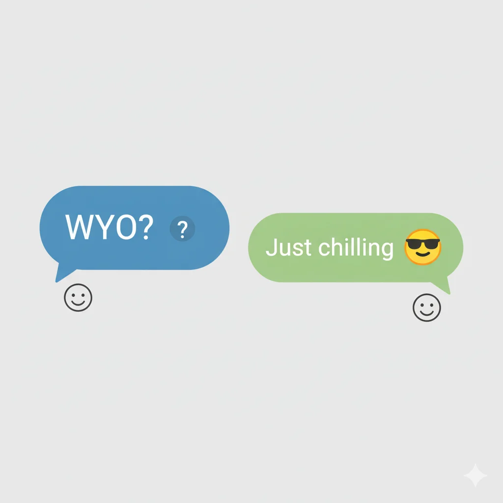 what does wyo mean in slang