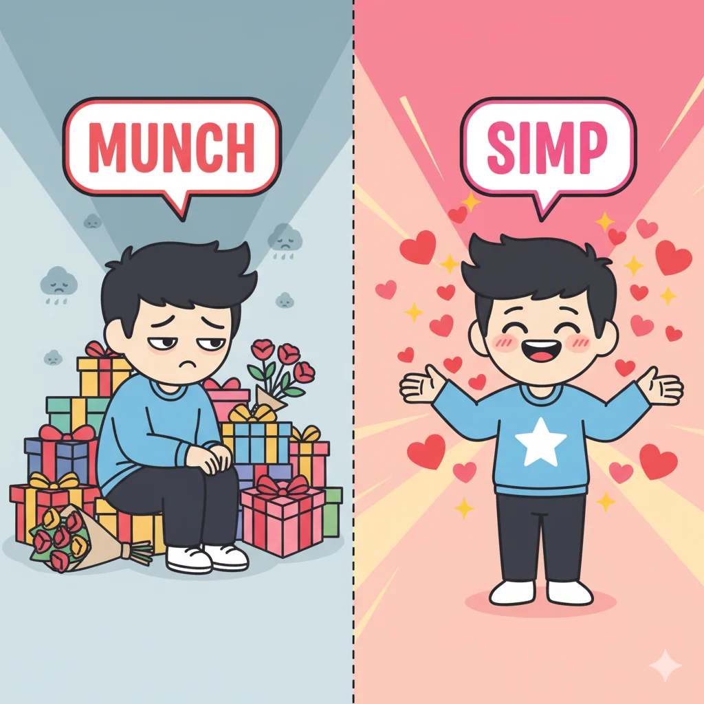 munch meaning slang