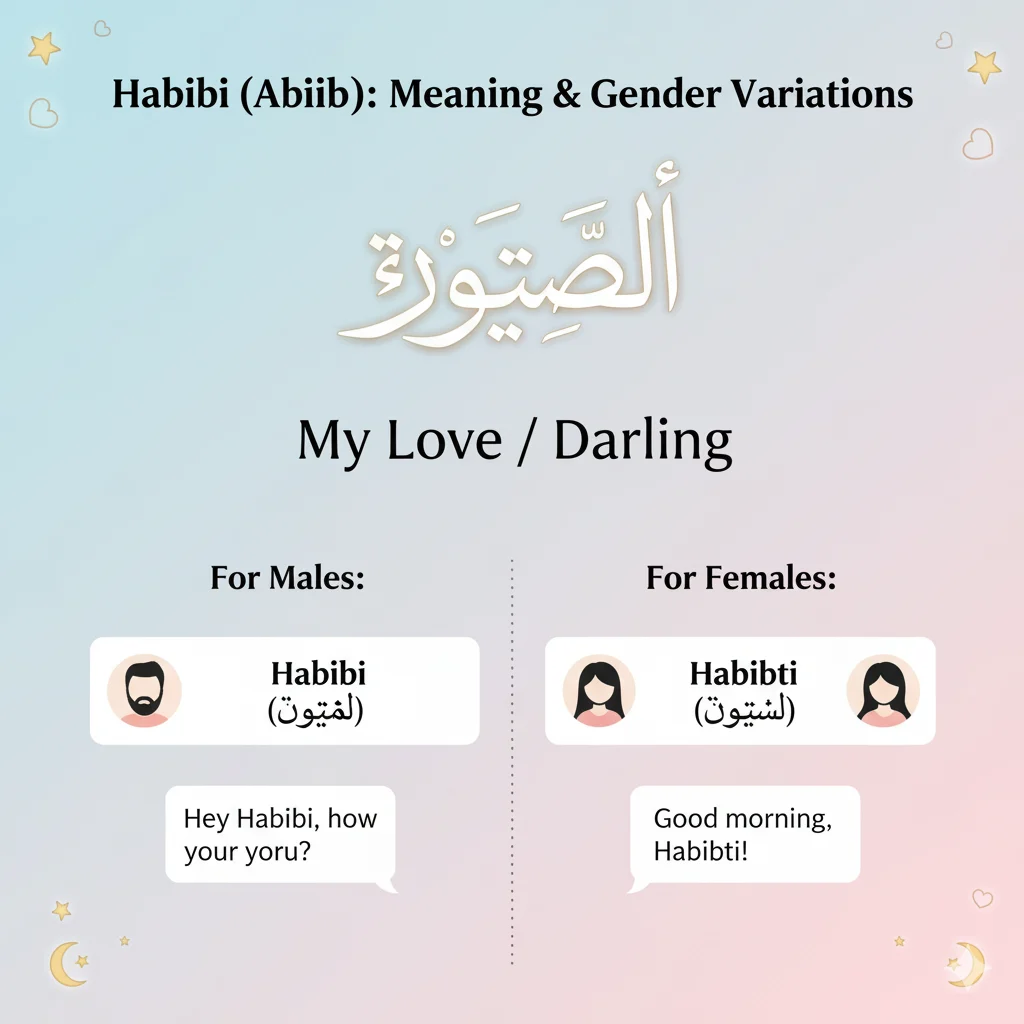 ❤️ Definition & Meaning of “Habibi”