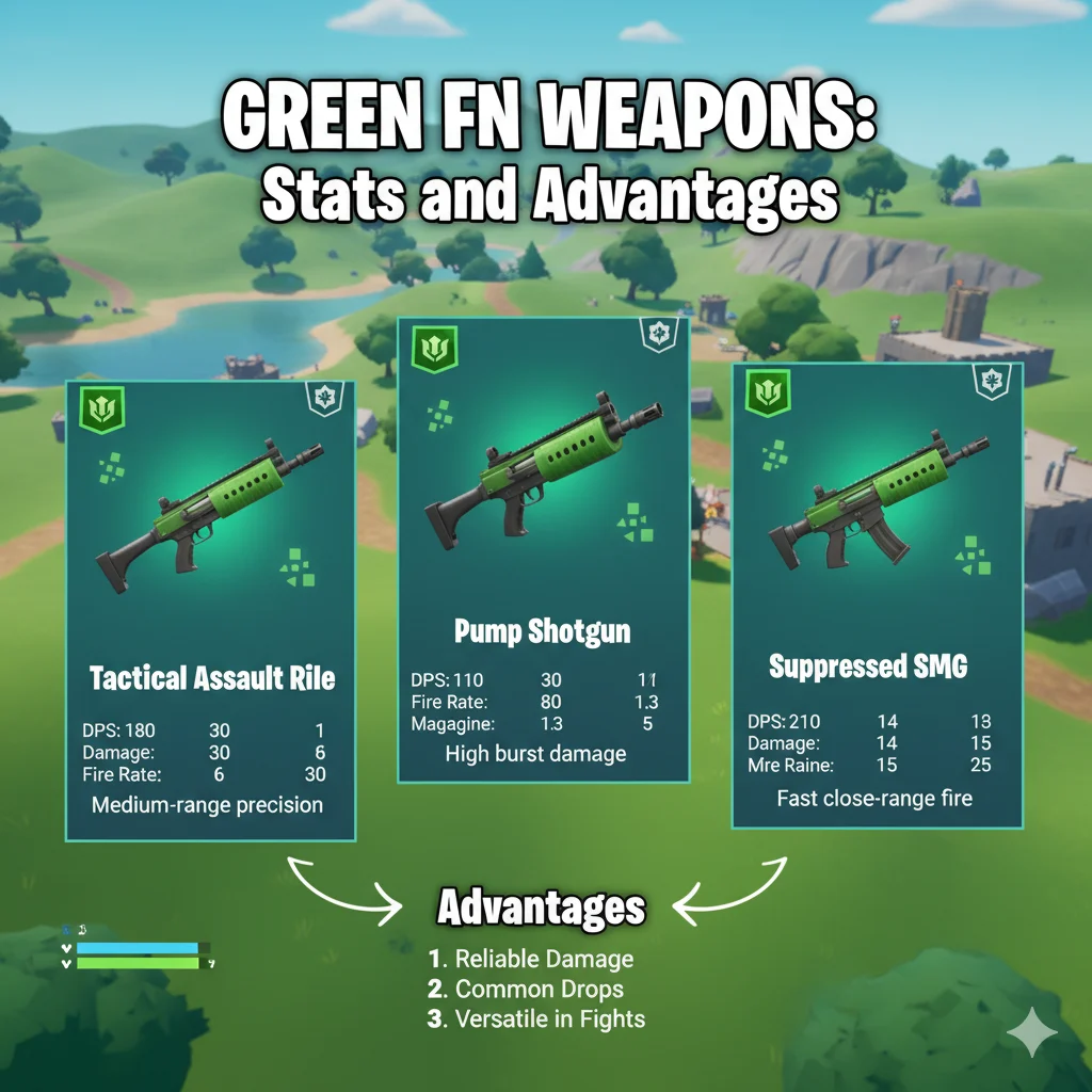 what does green fn mean