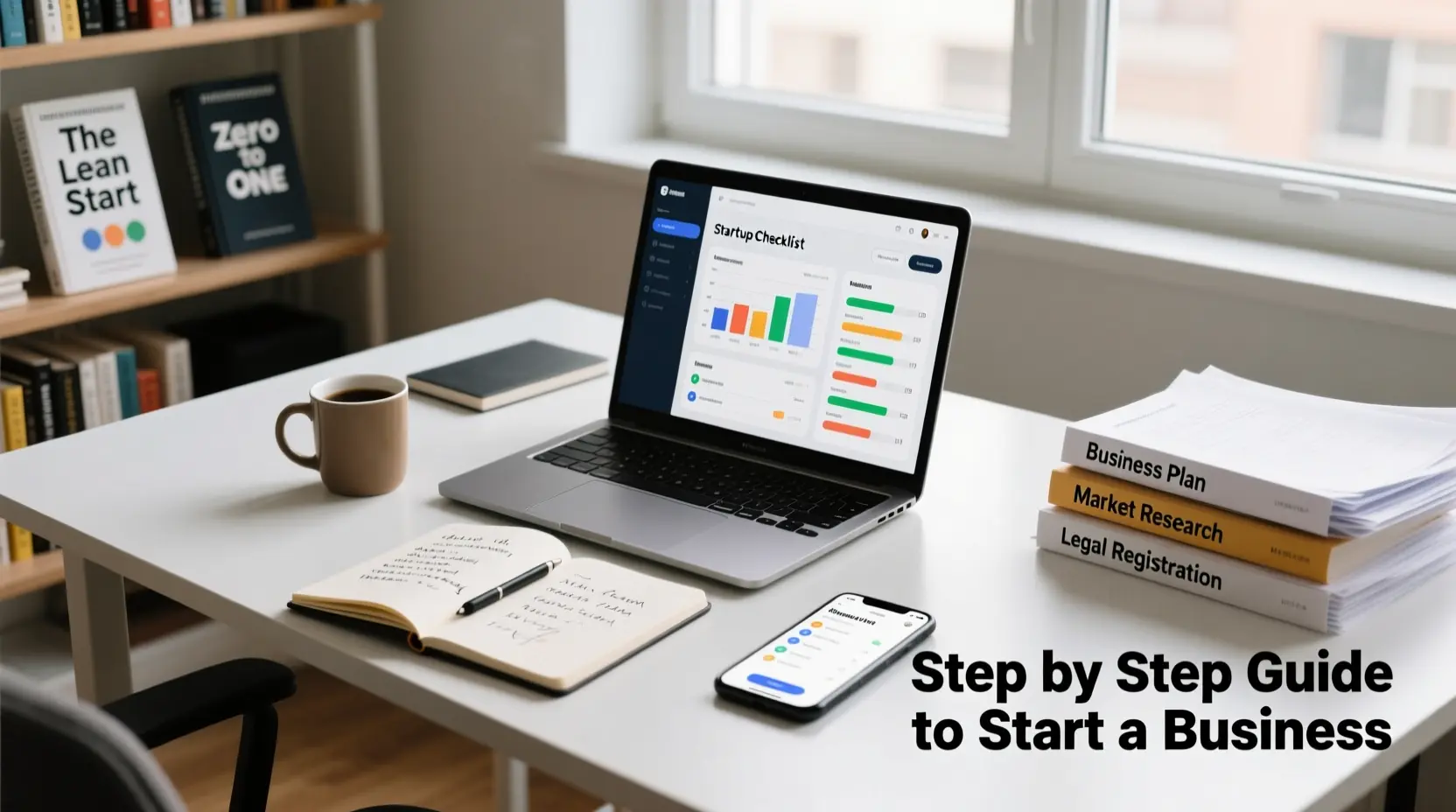 Step by Step Guide to Start a Business